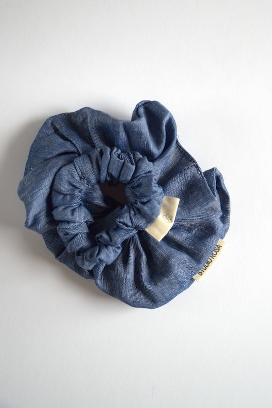 Scrunchie Blue Jeans