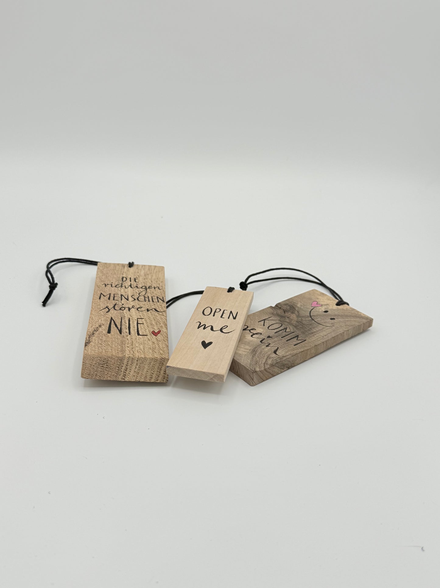 Holzanhänger "Die richtigen Menschen..."