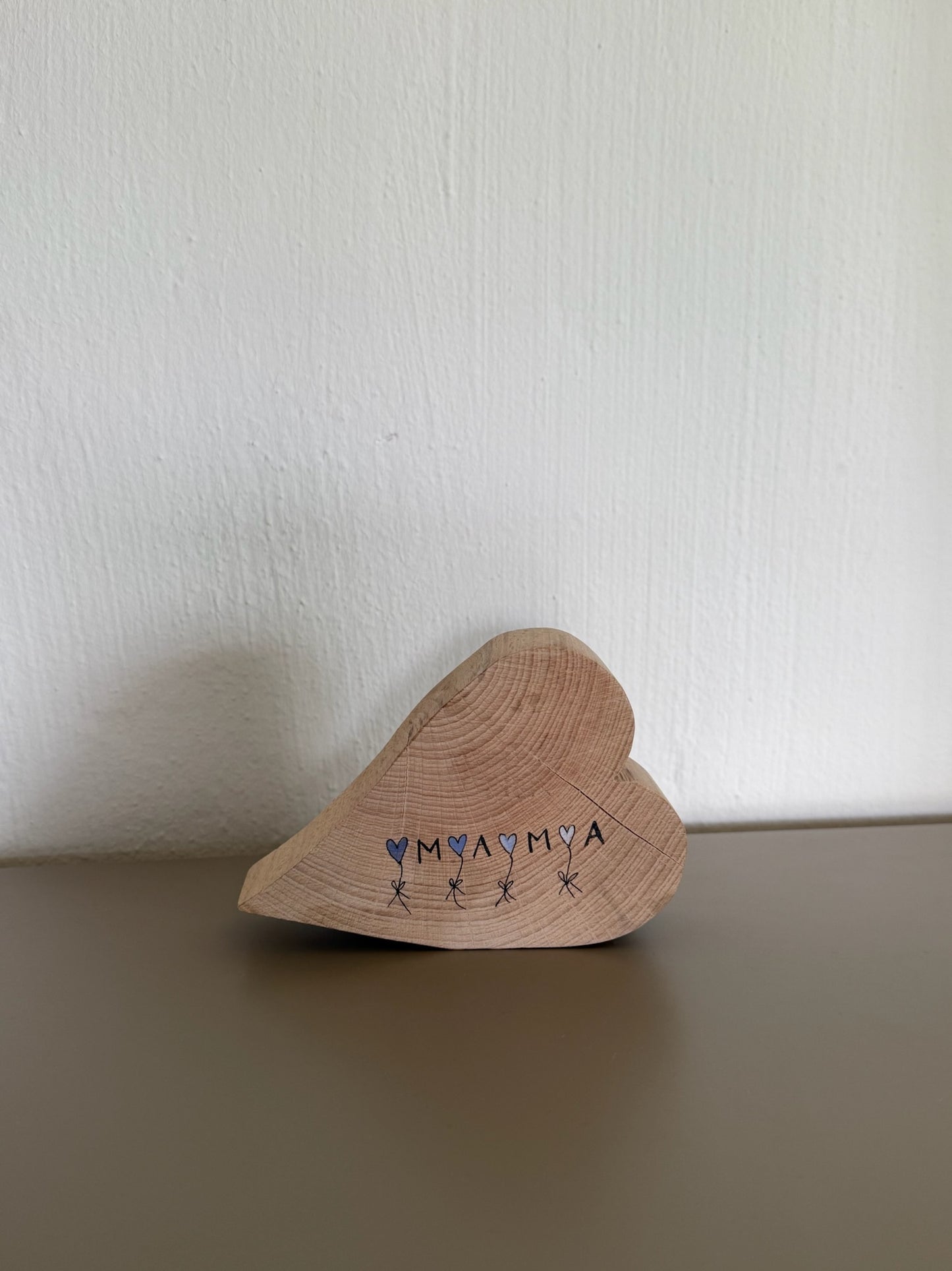 Holzherz "Mama"