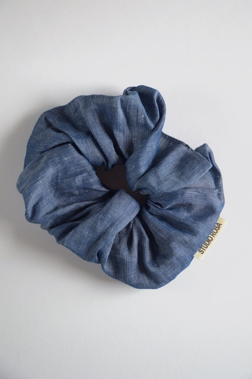 Scrunchie Blue Jeans