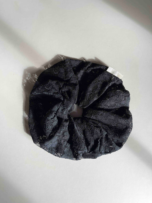 Scrunchie Midnight Lace